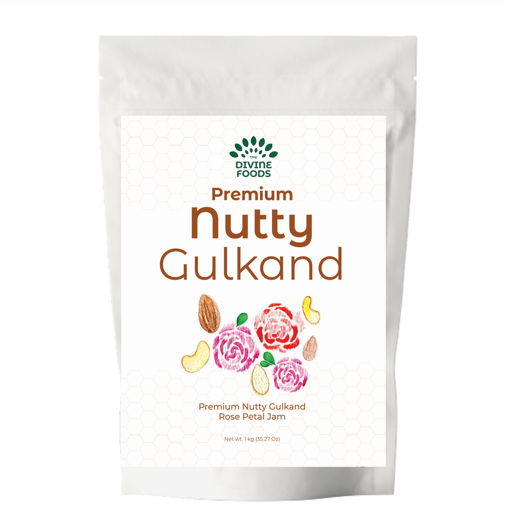 Nutty Gulkand- Crunchy & Healthy Gulkand with Benefits of Nuts
