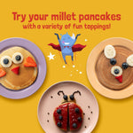 Banana Choco-Chip Millet Pancake Mix | No Maida