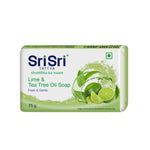 Lime & Tea Tree Oil Soap | Fresh & Gentle | Buy 3 Get 1 Free | 75 g Each