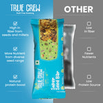 TRUE CREW - Super Seed Bar, 25 g Each (Pack of 10)