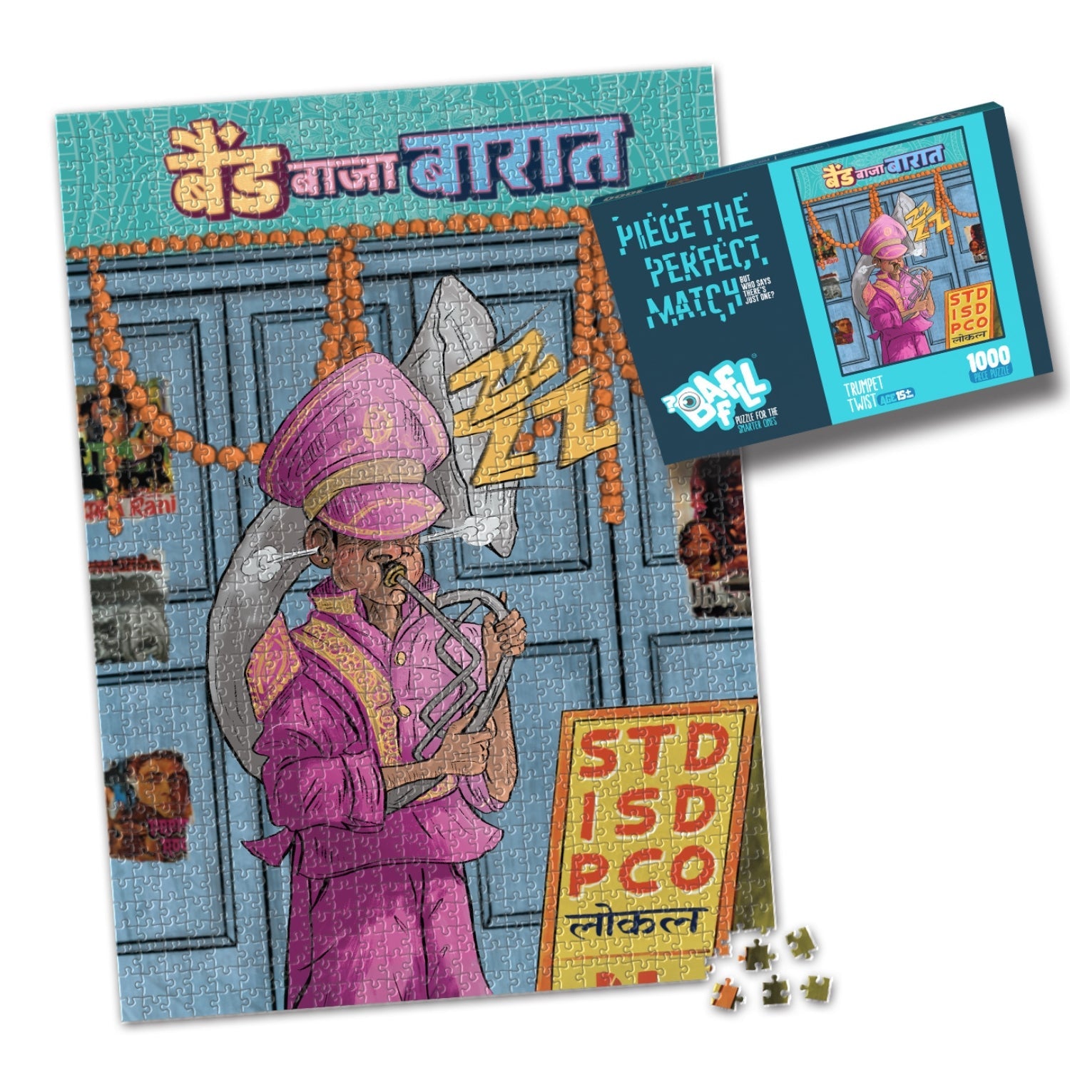 Jigsaw Puzzle 1000 pieces - Trumpet Twist
