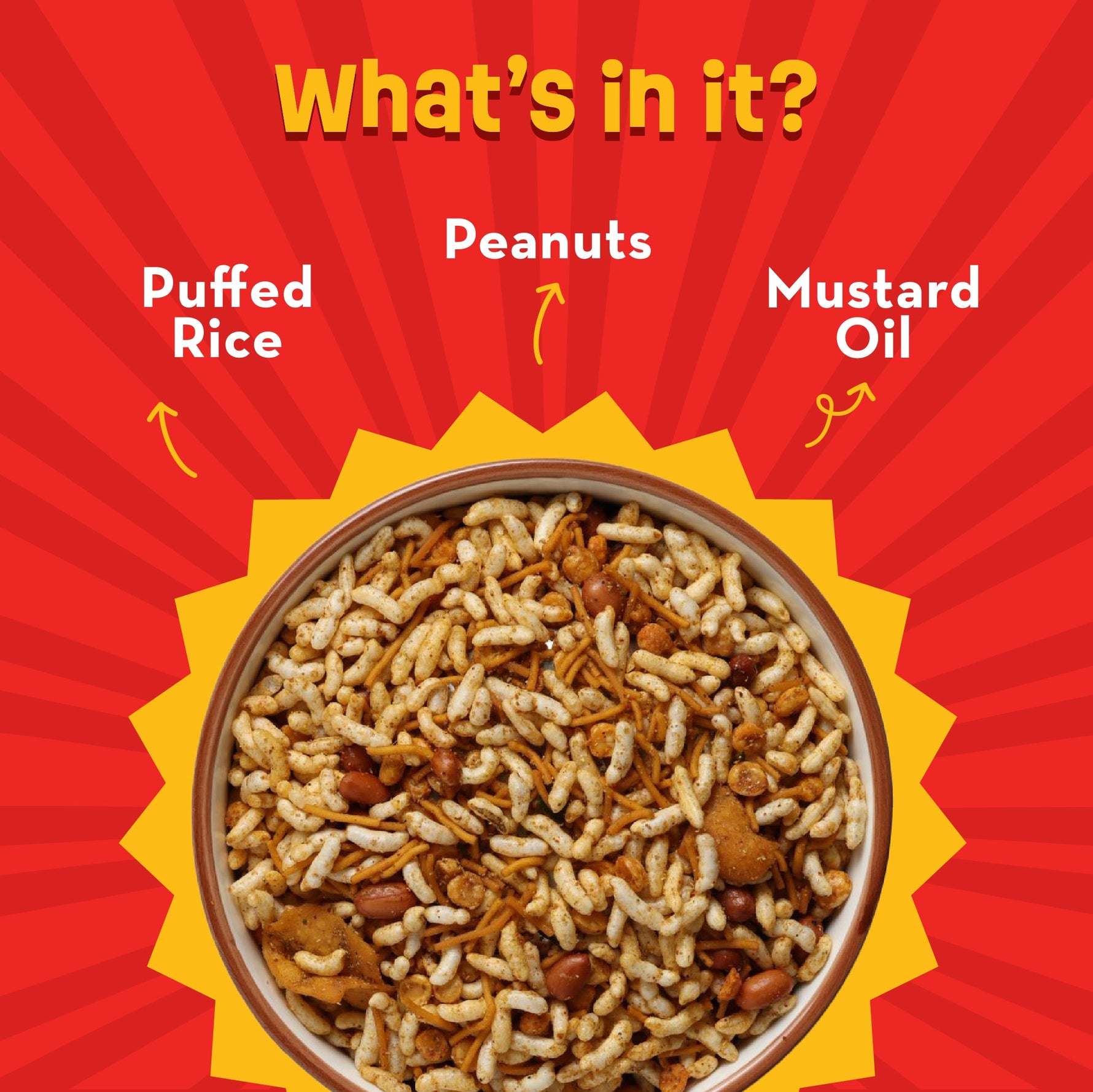 Kolkata Jhalmuri | Made with Mustard Oil | No Palm Oil