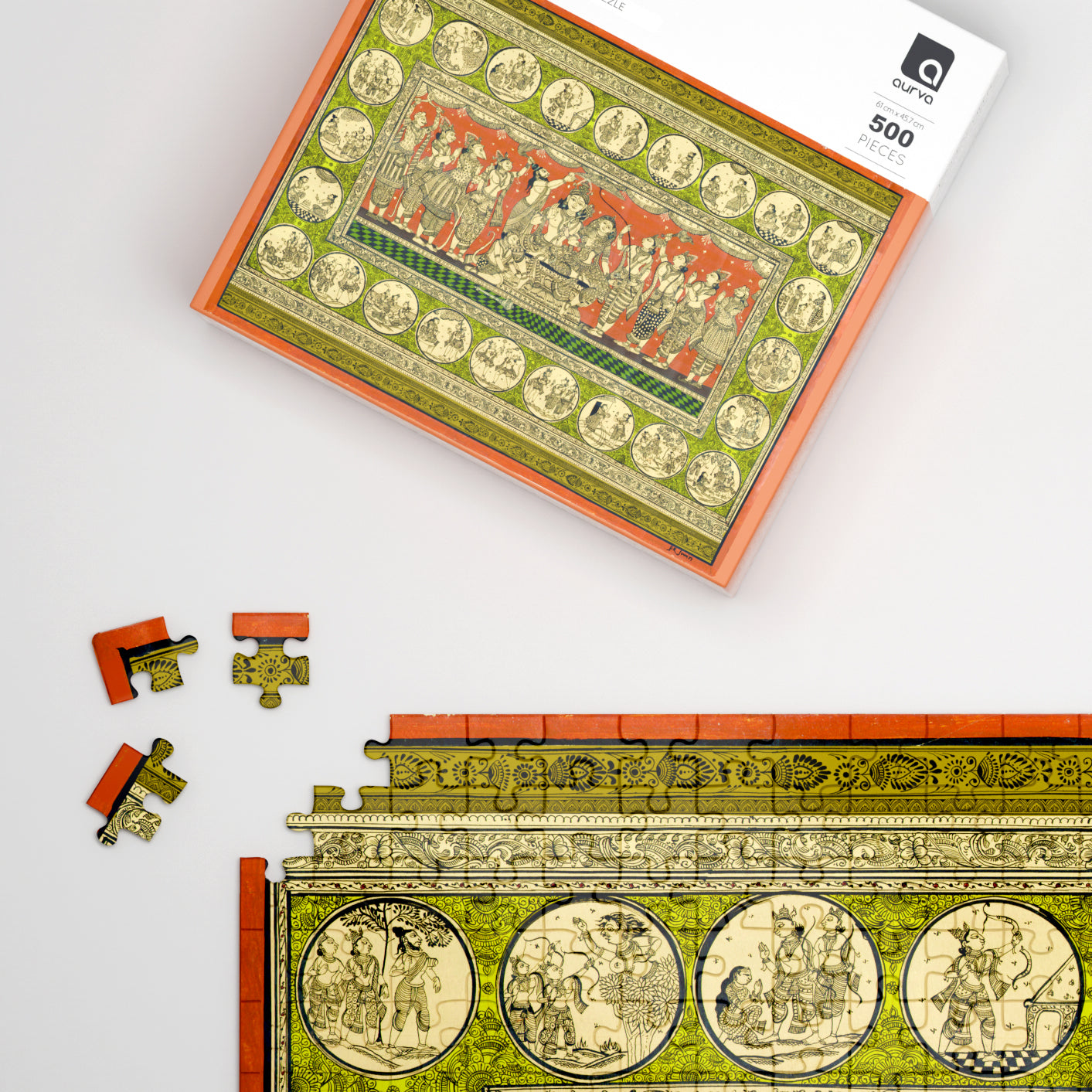 Pattachitra - Handcrafted Storyboards - 500pcs puzzle