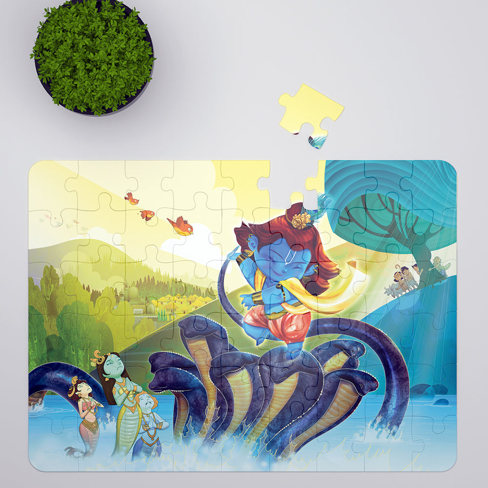 Krishna - The Protector- 54pcs puzzle