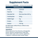 SupaSupp He's Active - Multivitamin for Men | All Round Nutrition For Men On The Go | Health Supplement | 60 Veg Cap, 500 mg