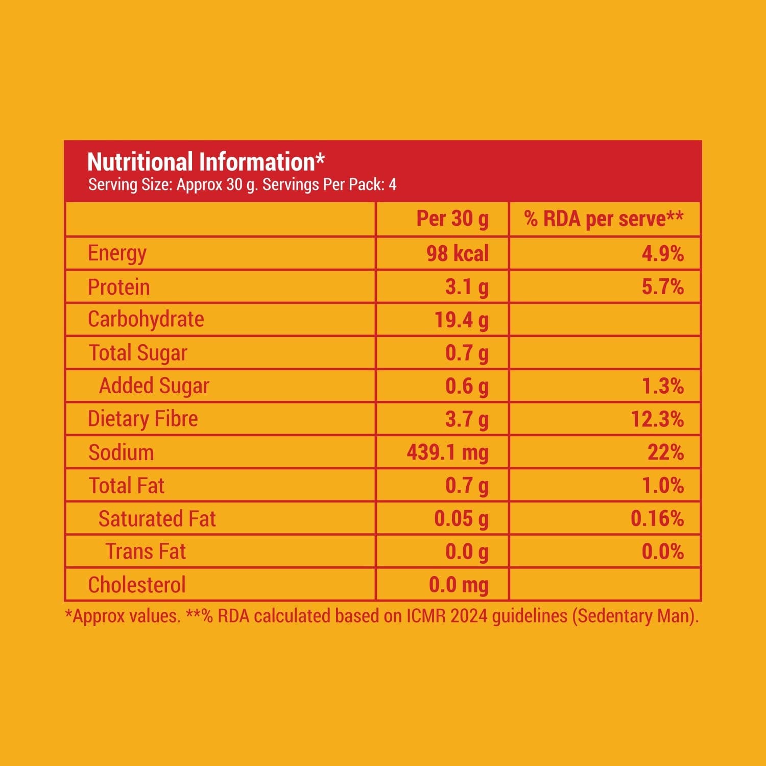 Instant Noodles - Serves 4 (Pack of 2)