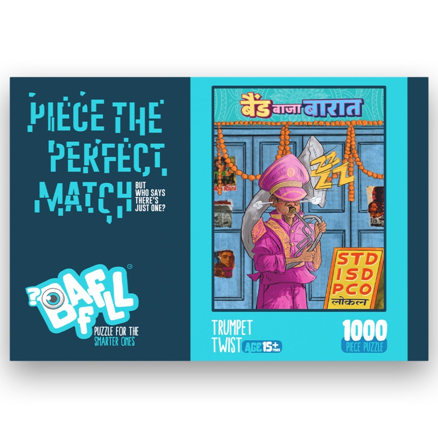Jigsaw Puzzle 1000 pieces - Trumpet Twist