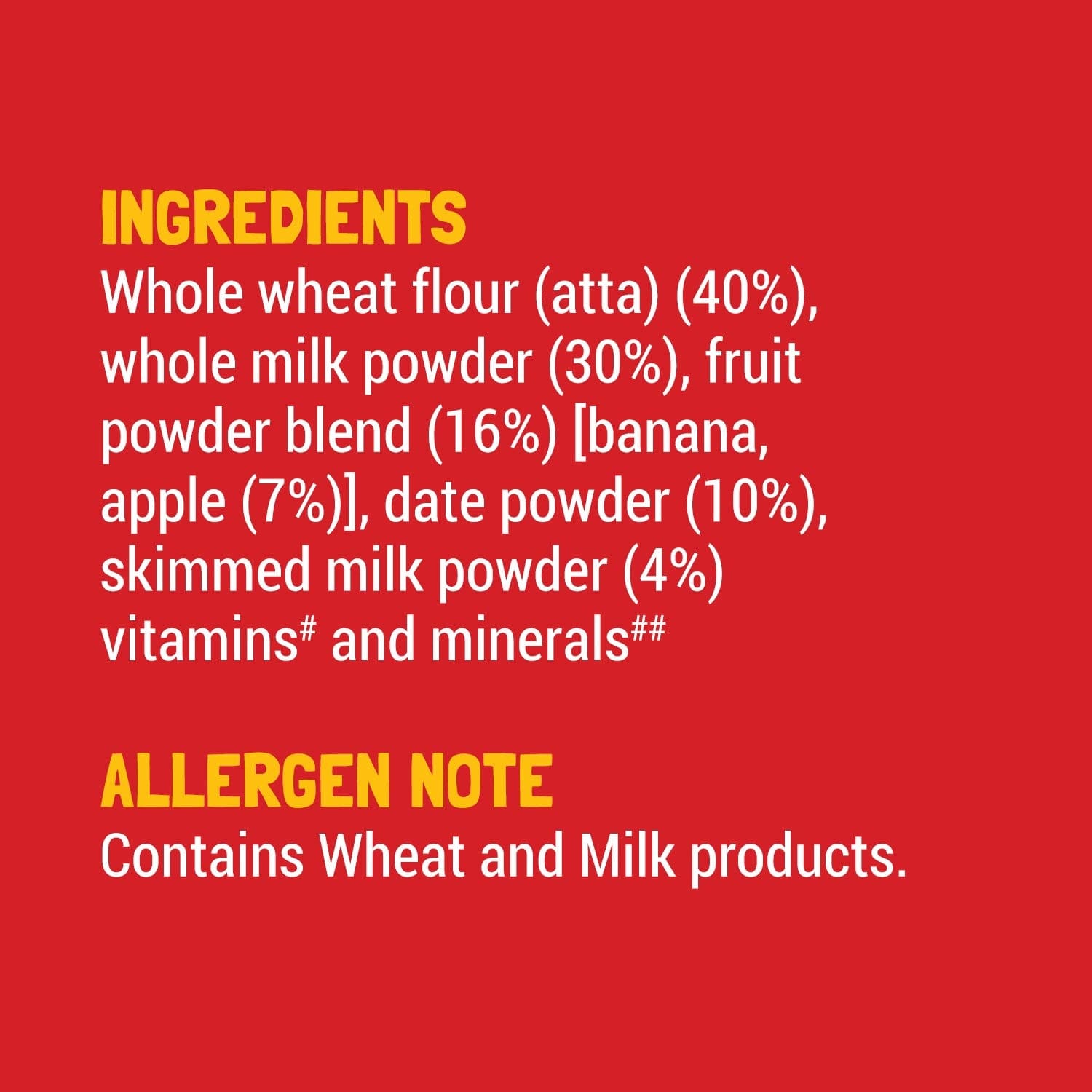 Wheat, Apple & Date with Milk | Instant Cereal