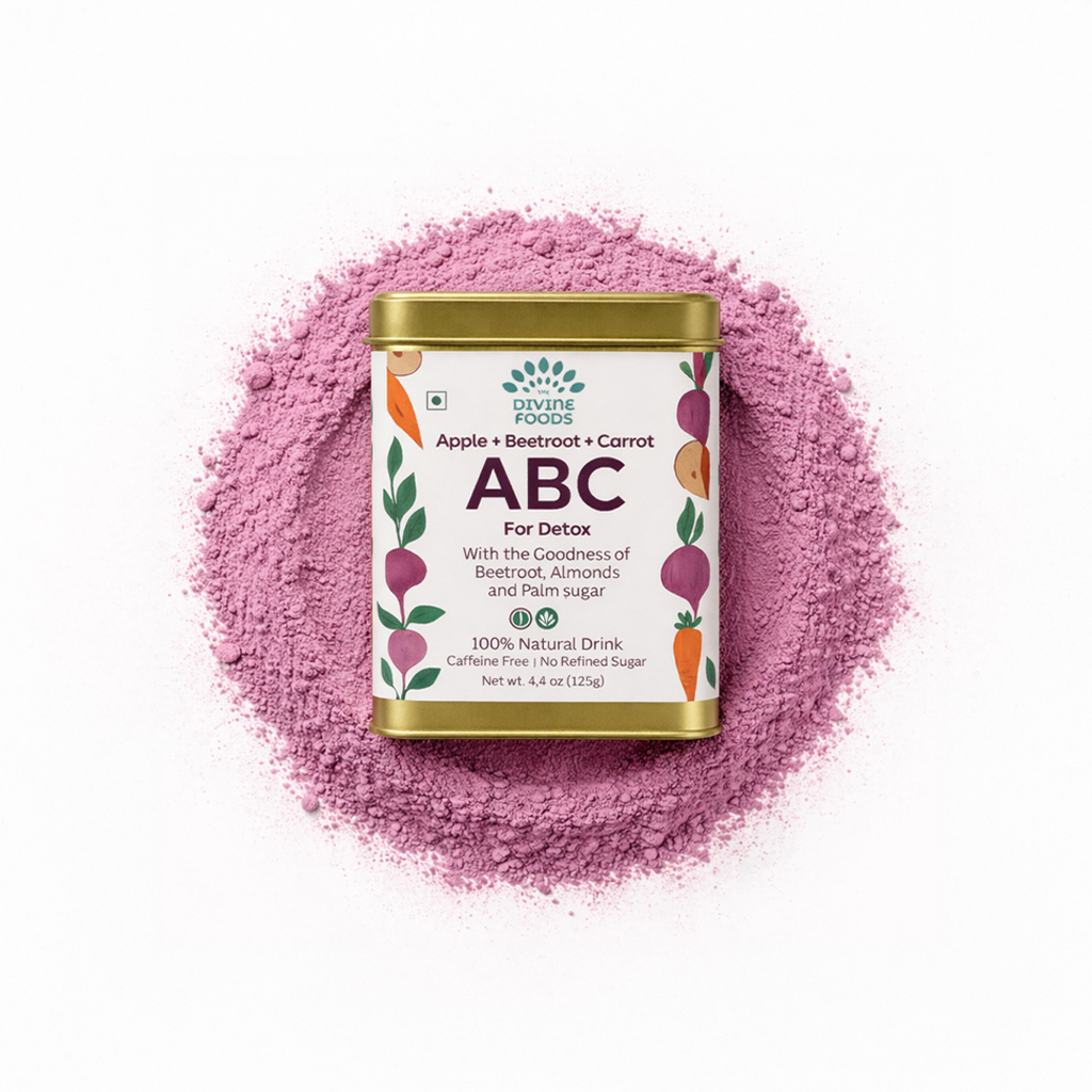 Natural ABC Latte Milk Mix (Apple+Beetroot+Carrot) - Healthy Alternative to Traditional Malt Drinks