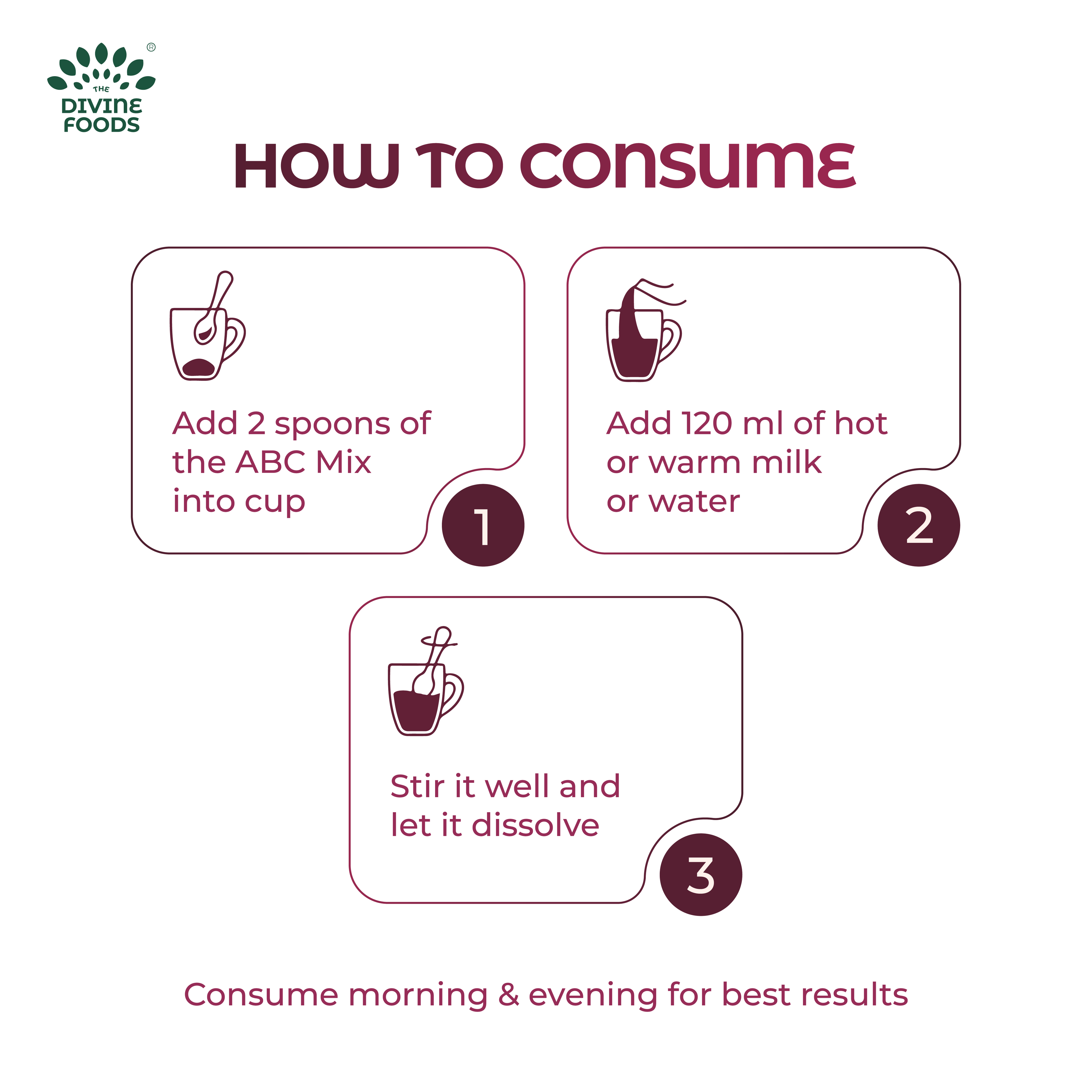 Natural ABC Latte Milk Mix (Apple+Beetroot+Carrot) - Healthy Alternative to Traditional Malt Drinks