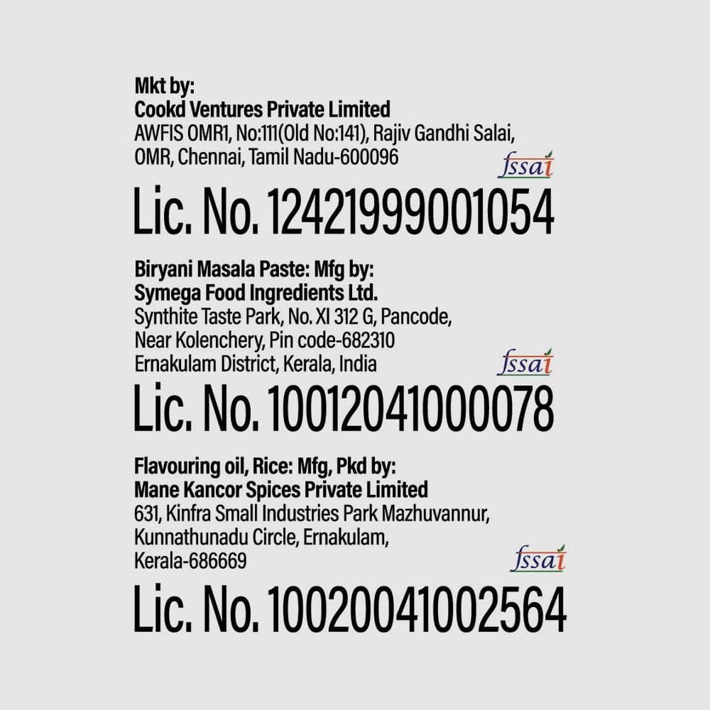 Ambur Biryani (Preservative Free)