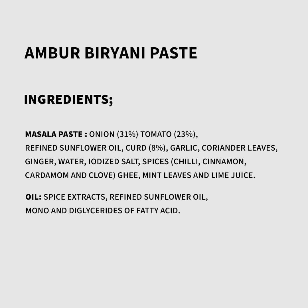 Ambur Biryani Paste- Pack of 1