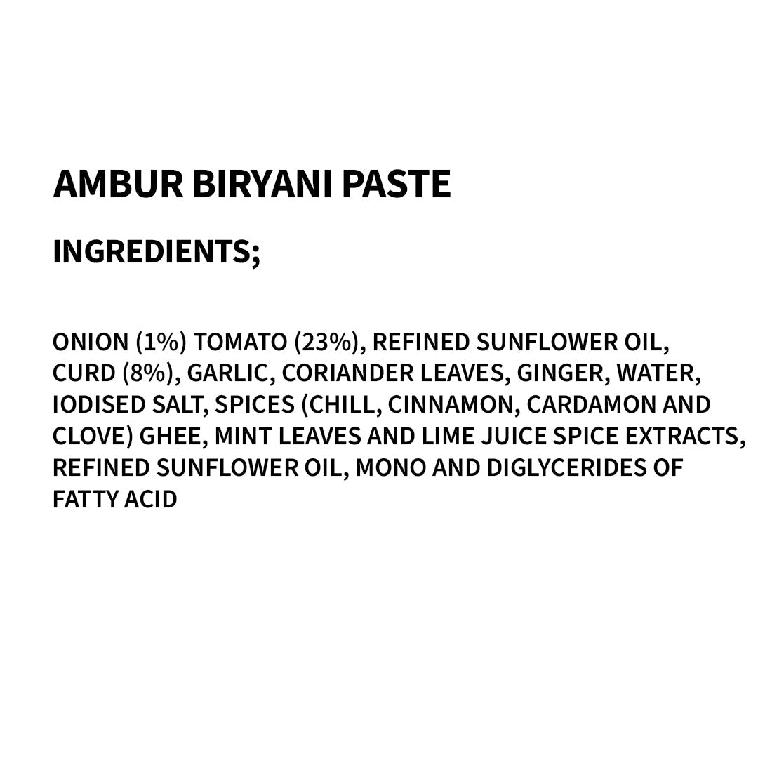 Ambur Biryani (Preservative Free)