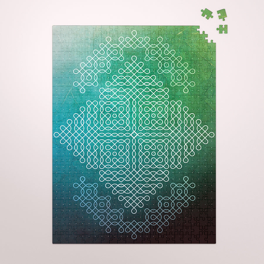 Kolam - The Interlace - 500pcs puzzle