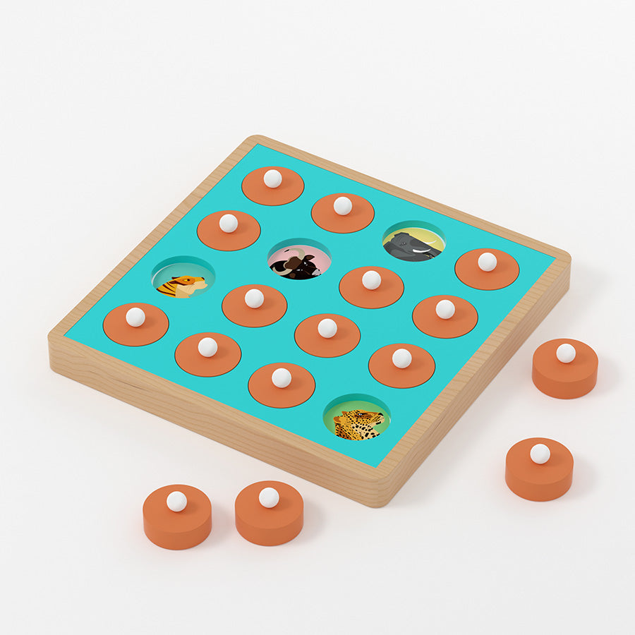 Turn and Learn - Memory Game - Flora and Fauna