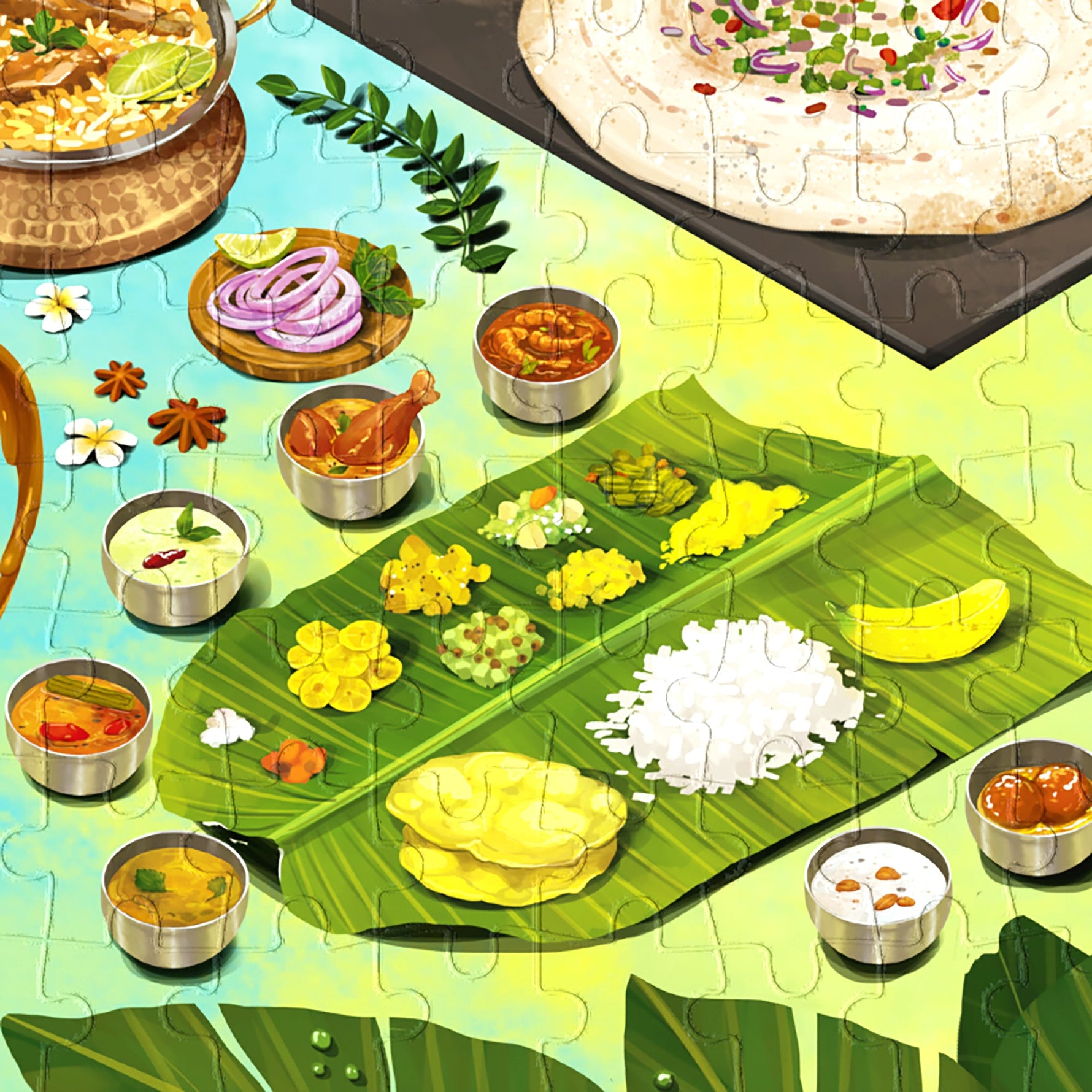 Melting Pot - South Indian Gastronomy - 100pcs puzzle