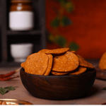 Nippattu / Thattai (Crunchy Rice Crackers)
