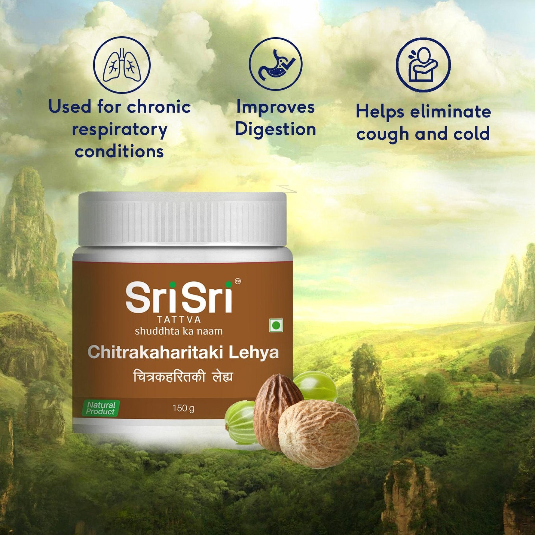 Chitrakaharitaki Lehya - Respiratory Diseases, 150 g