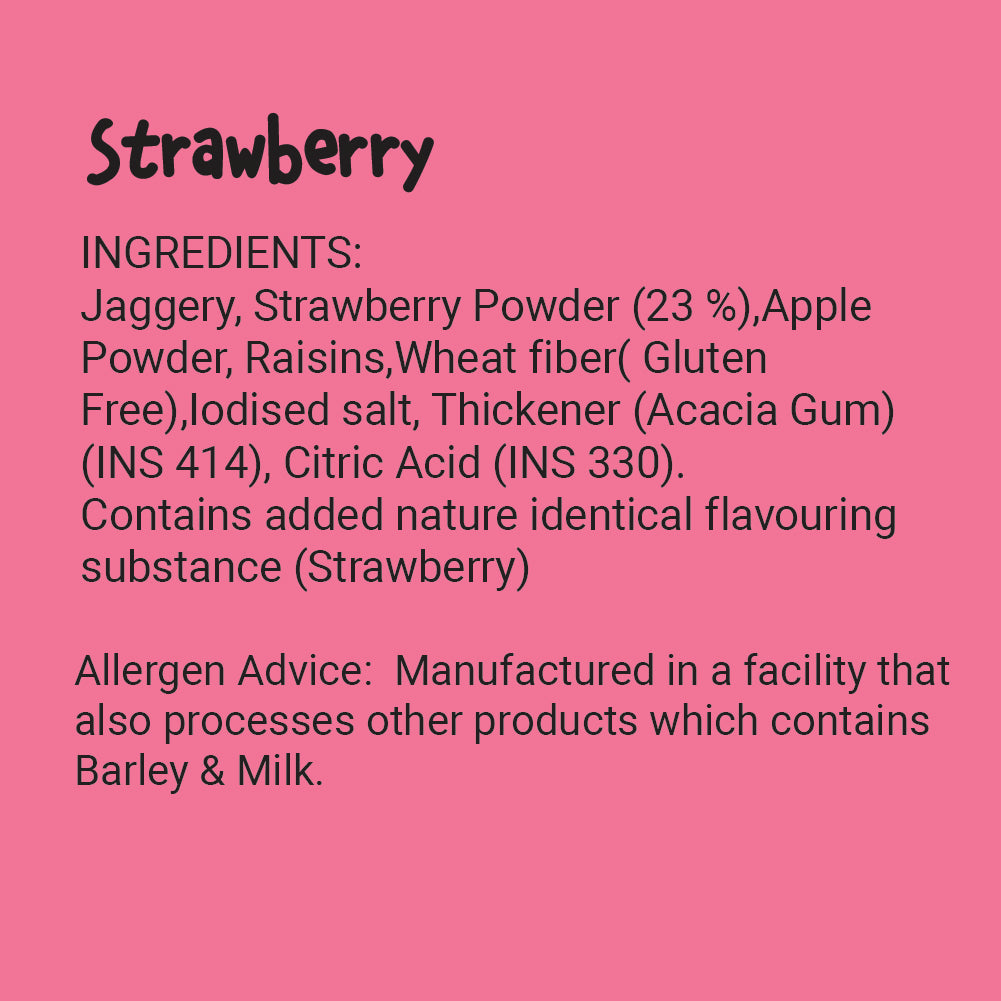 DESi Popz Kidz Real Aam & Strawberry | Made with Jaggery | Pack of 8