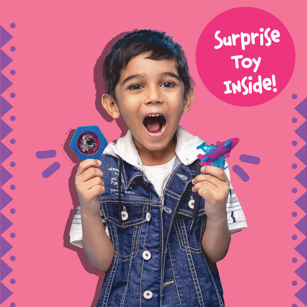 DESi Popz Kidz Real Aam & Strawberry | Made with Jaggery | Pack of 8