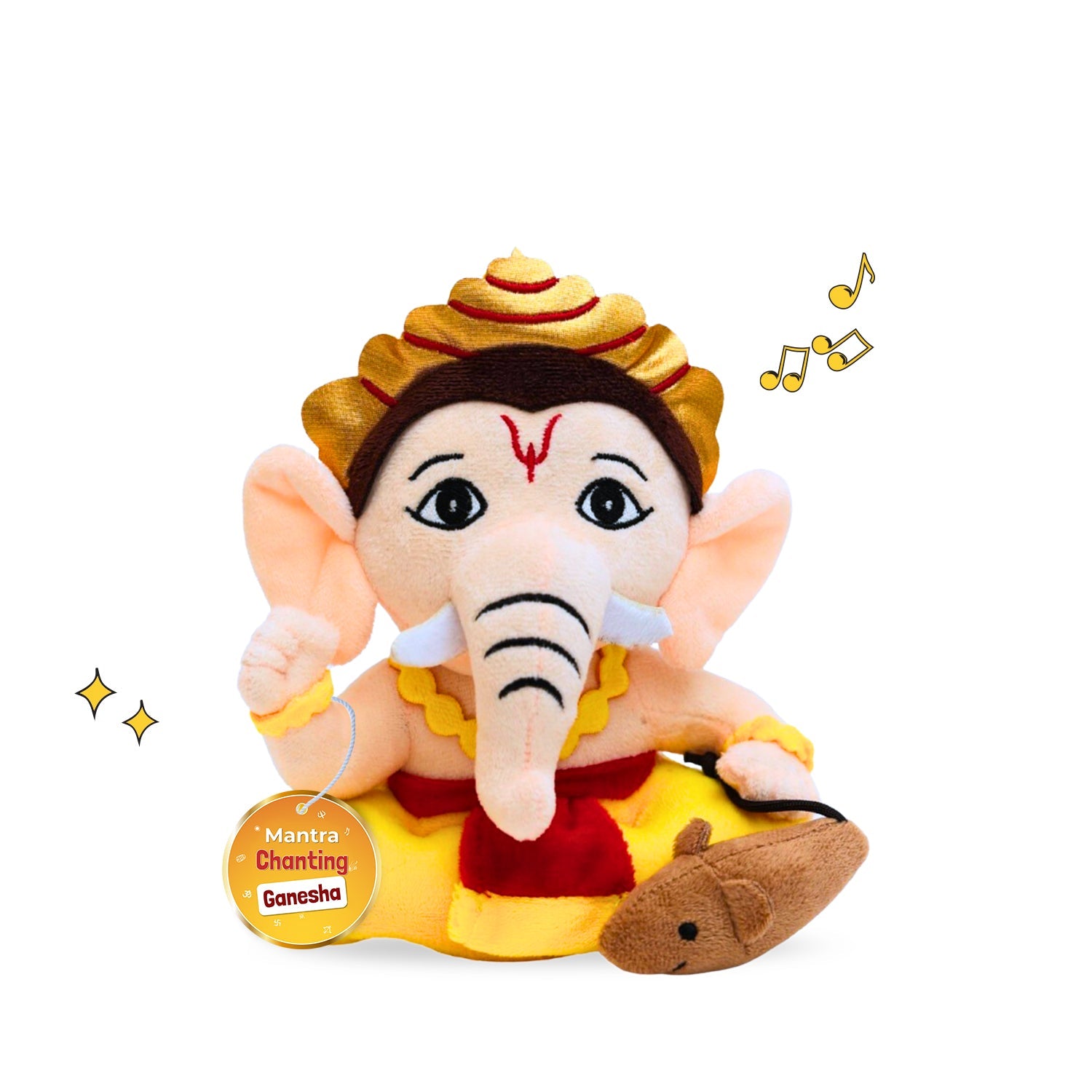 Mantra Chanting Baby Ganesha (Small-22 cm)