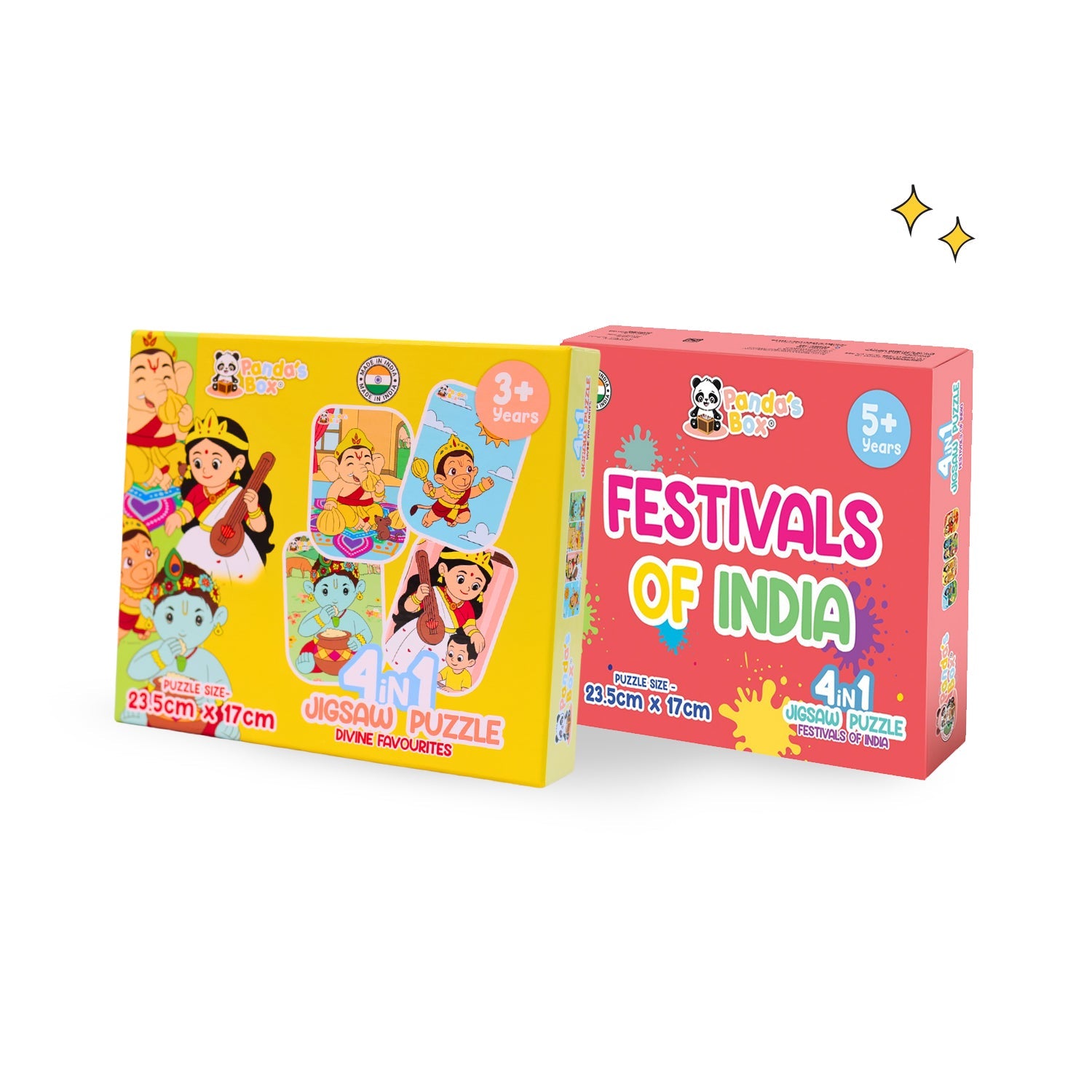 Festivals of India & Divine Favourites Puzzle Combo