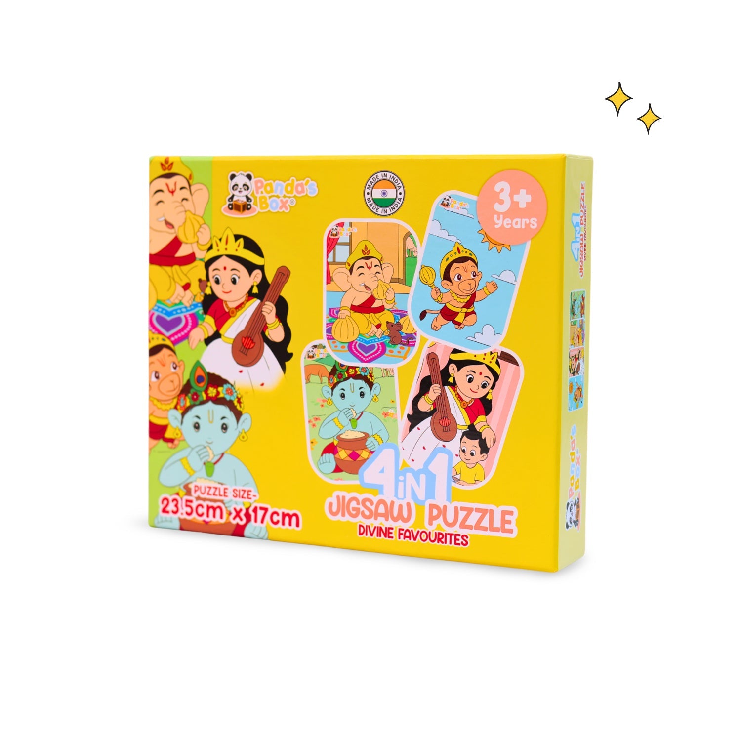 Jigsaw Puzzle 4 in 1 - Divine Favourites
