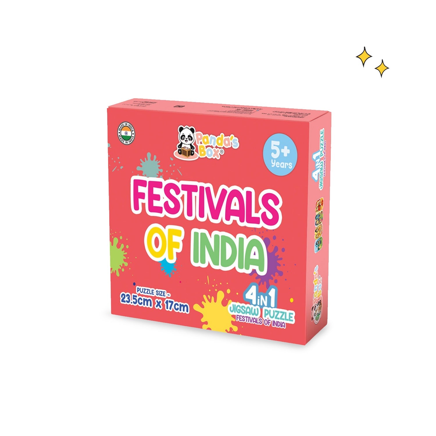 Jigsaw Puzzle 4 in 1 - Festivals of India