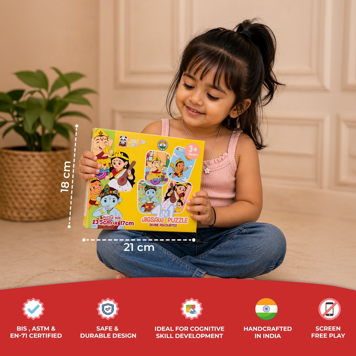 Jigsaw Puzzle 4 in 1 - Divine Favourites