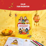 A Pictorial and Coloring Book on Indian Deities