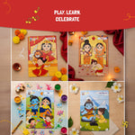 Jigsaw Puzzle 4 in 1 - Festivals of India