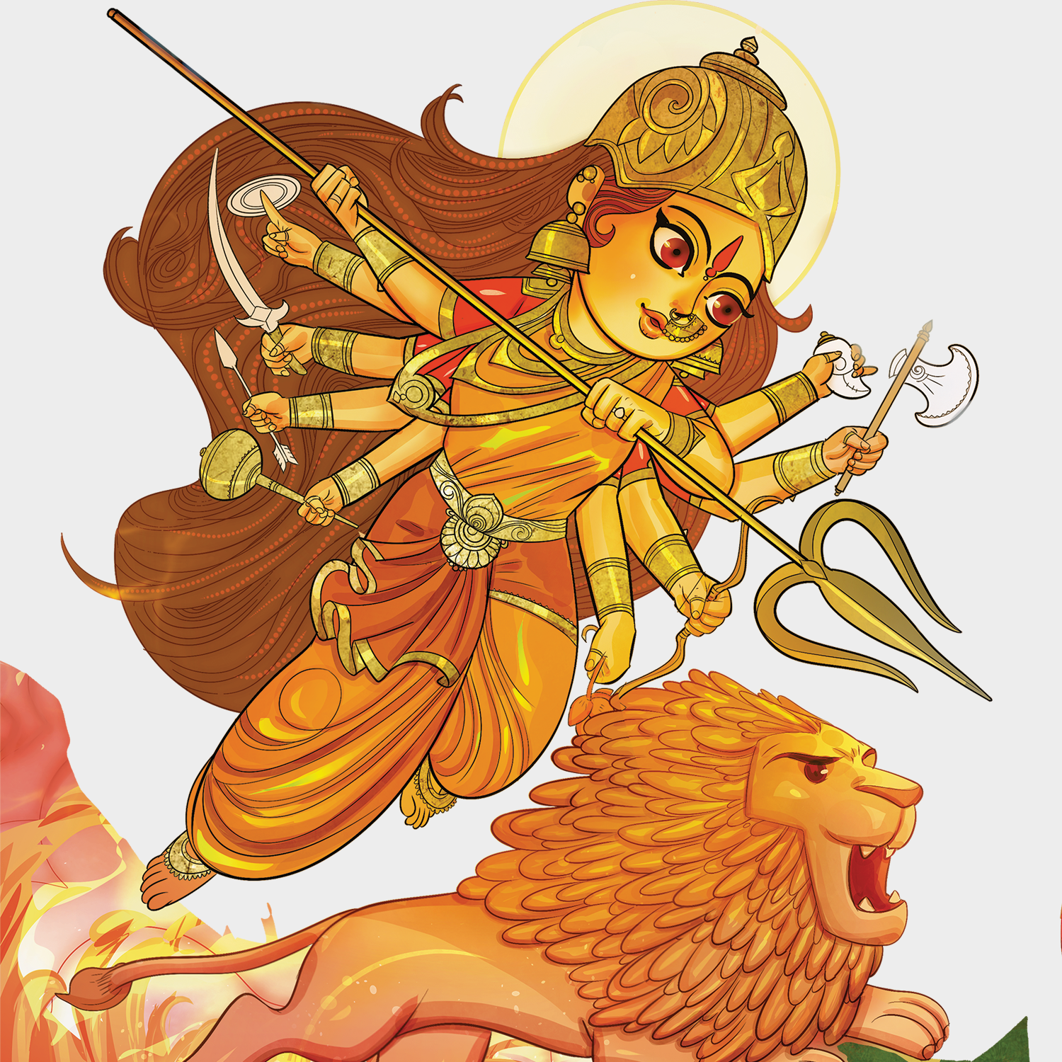 Durga - The Powerhouse- 54pcs puzzle