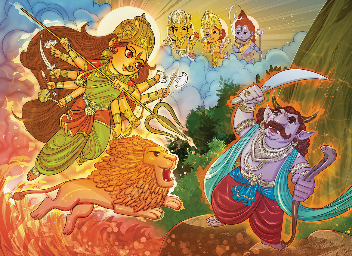 Durga - The Powerhouse- 54pcs puzzle