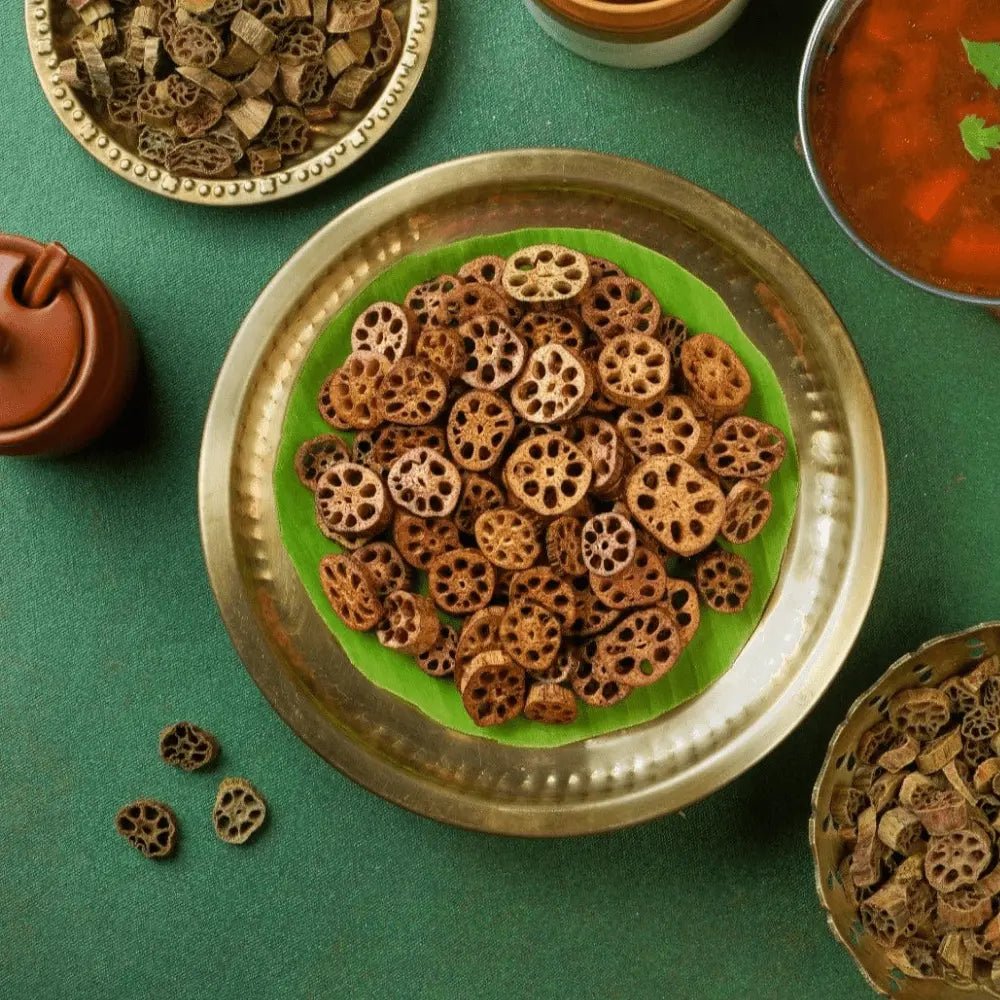 Lotus Stem Crisps (Thamarai Thandu Vathal)
