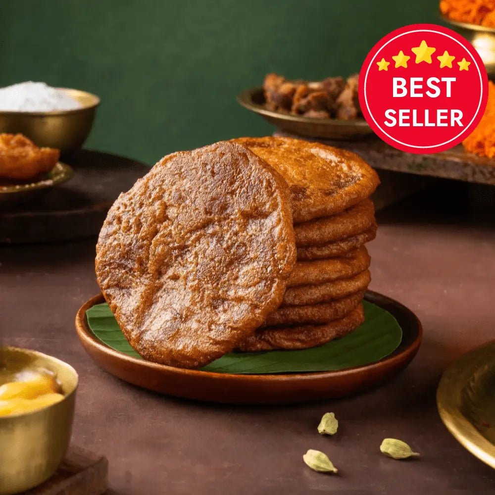 Athirasam (Traditional Jaggery Sweet)