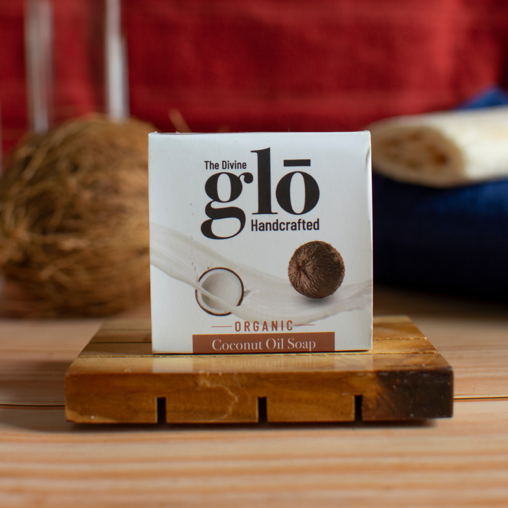 Organic handcrafted Coconut Oil Soap