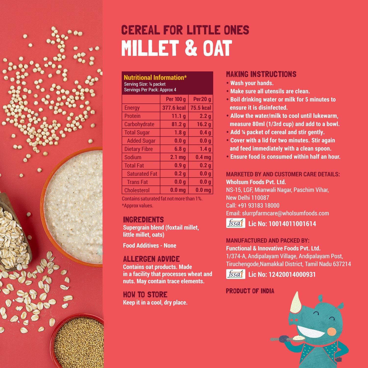 Cereal Trial Packs Combo (Pack of 4)
