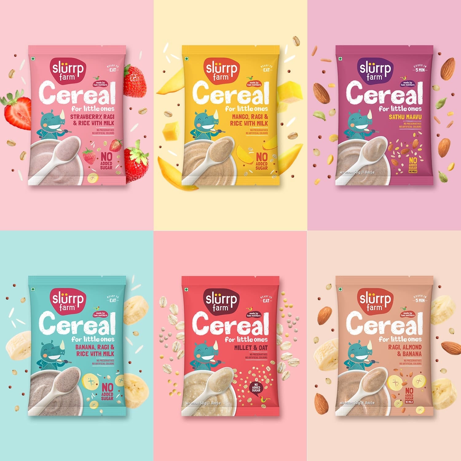 Cereal Trial Packs Combo (Pack of 6)