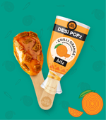 DESi Popz Bitz Chilli Orange | Made with Jaggery | Pack of 50