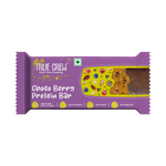TRUE CREW - Choco Berry Protein Bar, 25 g Each (Pack of 10)