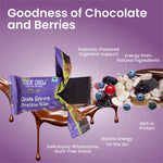 TRUE CREW - Choco Berry Protein Bar, 25 g Each (Pack of 10)