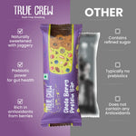 TRUE CREW - Choco Berry Protein Bar, 25 g Each (Pack of 10)