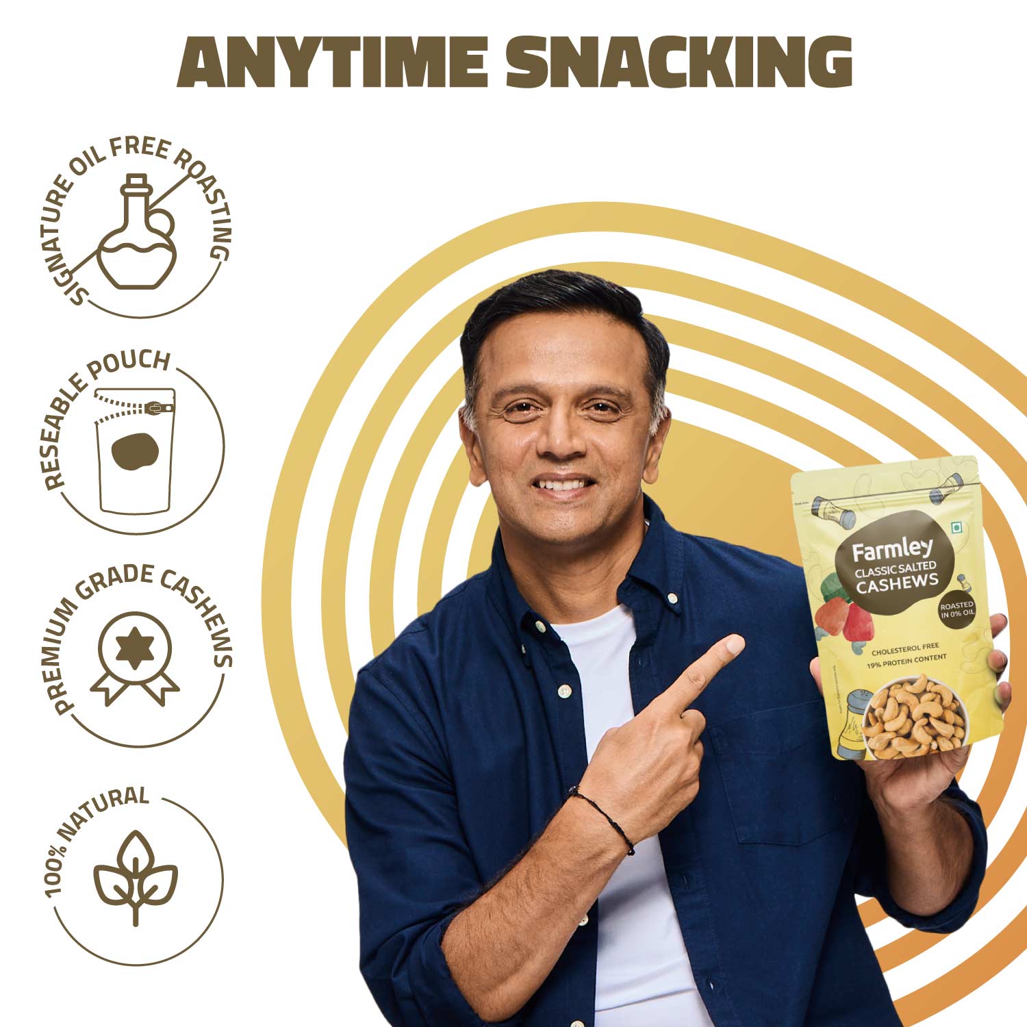 Roasted and Flavored Cashews 150 g
