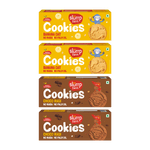 Choco Ragi and Banana Oat Cookies Combo Pack of 4