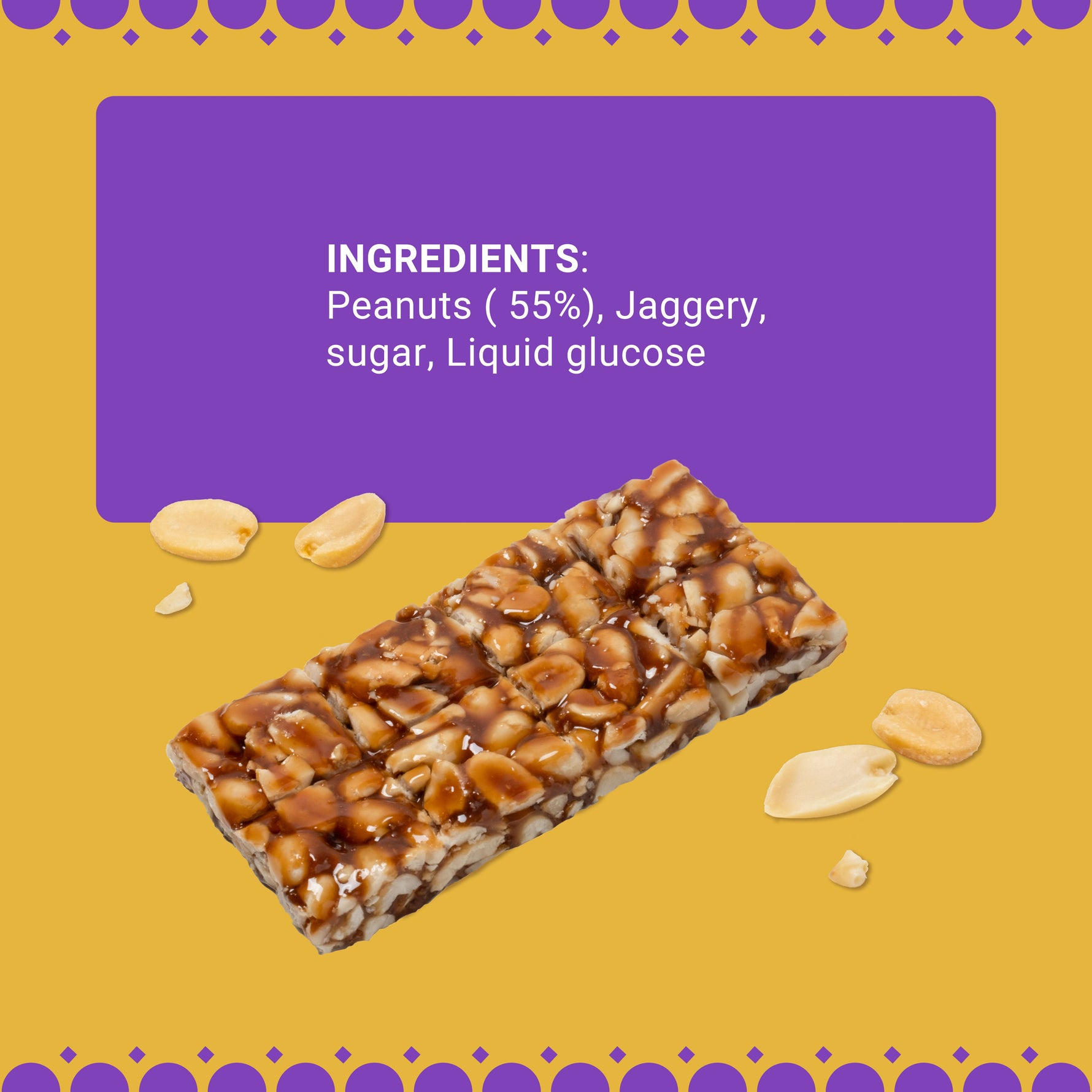 Crunchy Peanut Chikki | With Goodness of Jaggery