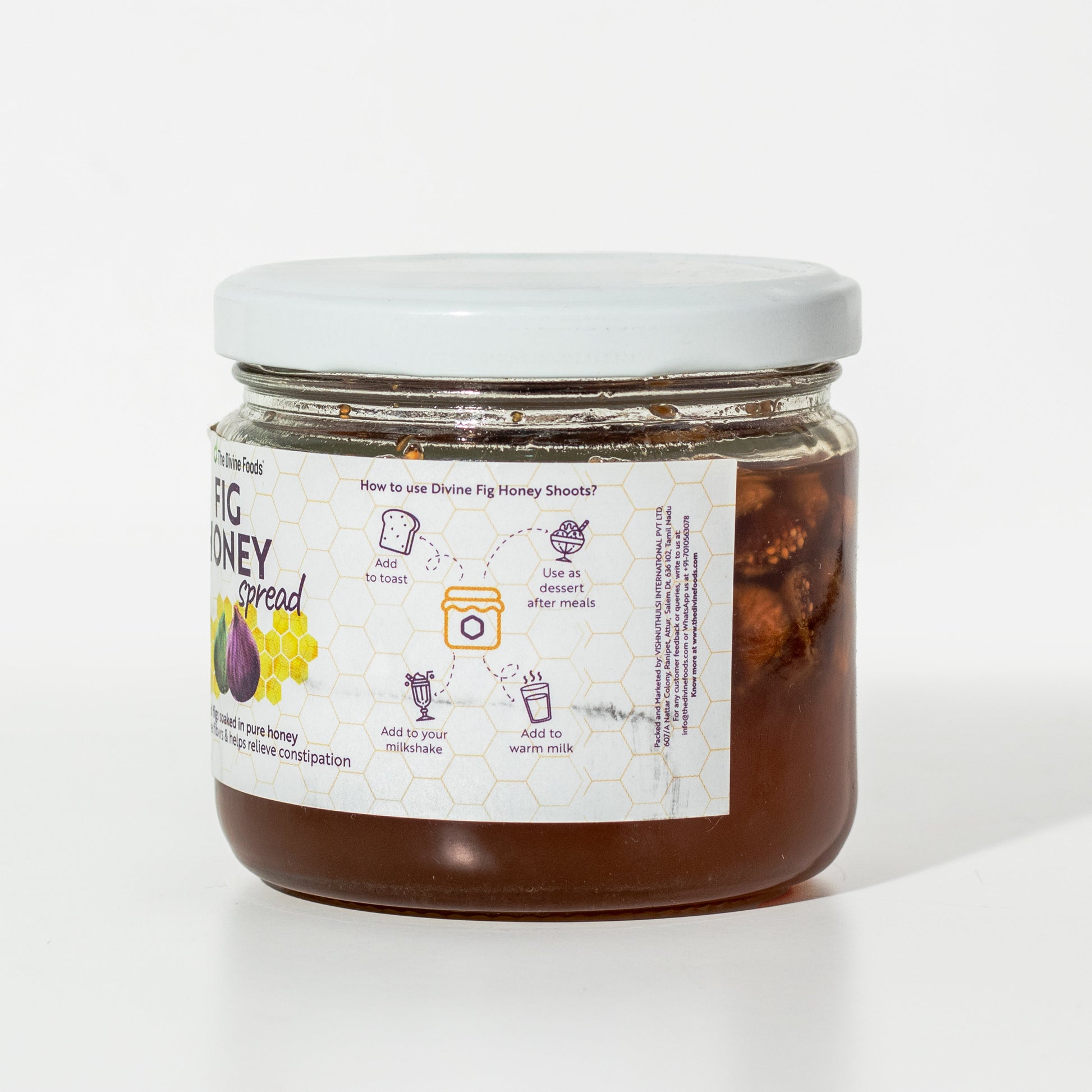Fig Honey (Premium Figs+Single Origin Honey) Remedy For Relieving Constipation