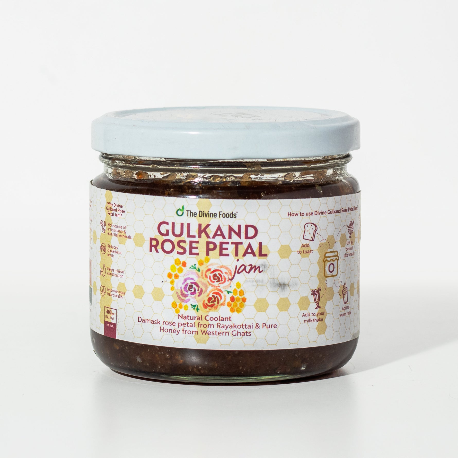 Super Seller Combo = Paruthi Paal (Cotton Seed Instant Latte Mix) + Gulkand Honey (With Cooling Properties)