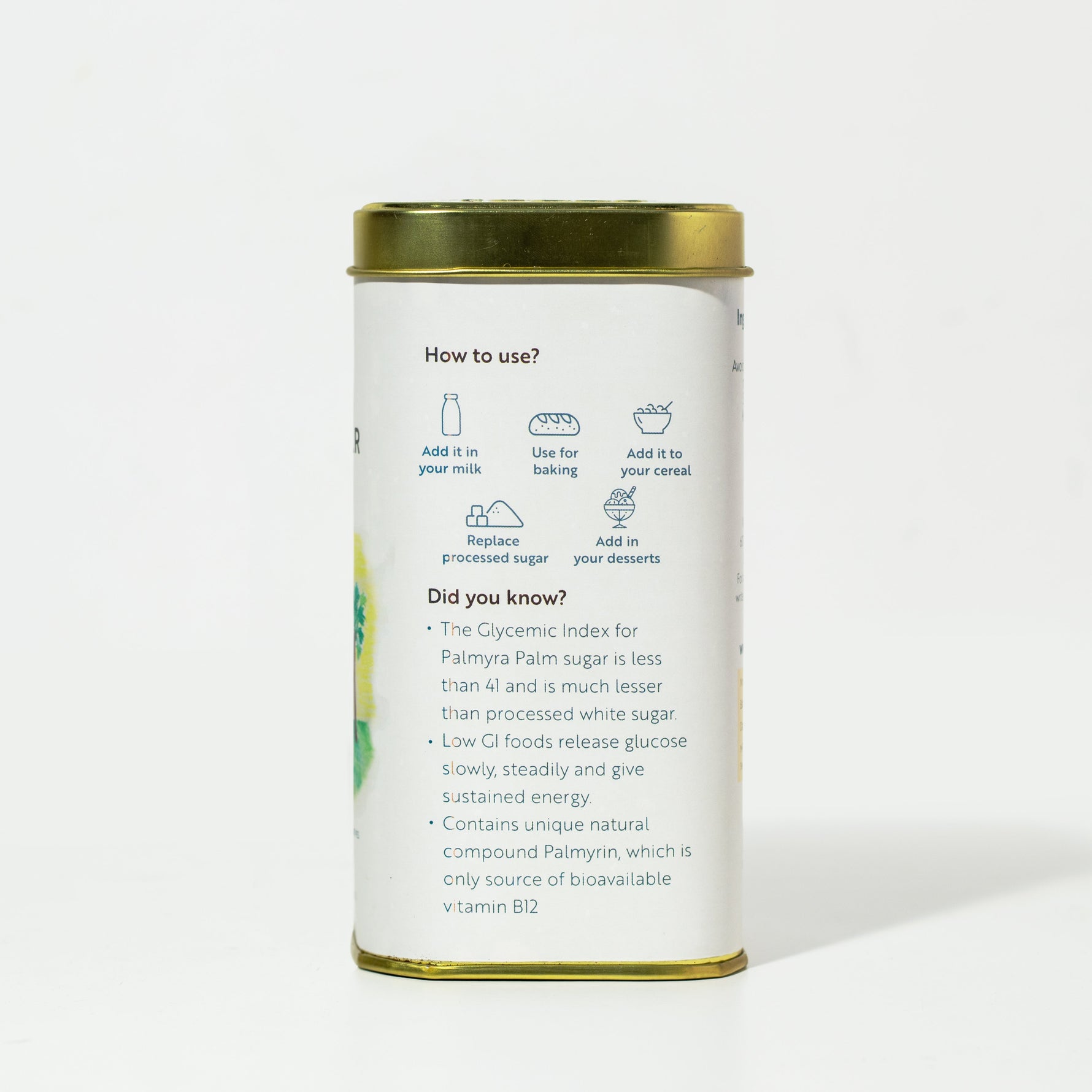 Organic Palmyra Palm Sugar | Natural Sweetener, Sugar Alternative | Unrefined