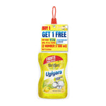 Ujjiyara Liquid Dishwash Lemon - Removes Odour, 500 ml (Buy 1 Get 1)