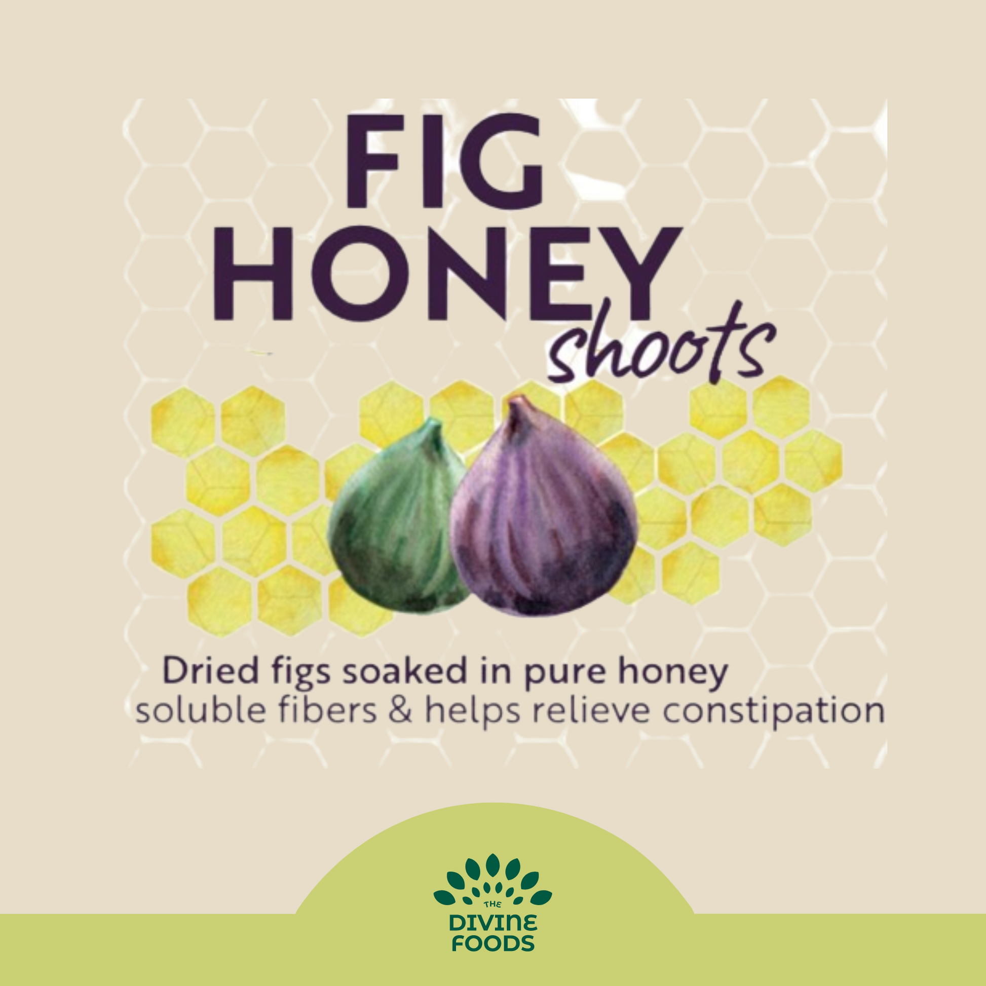 Fig Honey (Premium Figs+Single Origin Honey) Remedy For Relieving Constipation